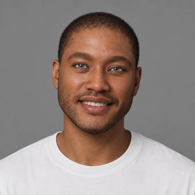 Dorian, one of the ten Facelet AI avatar characters