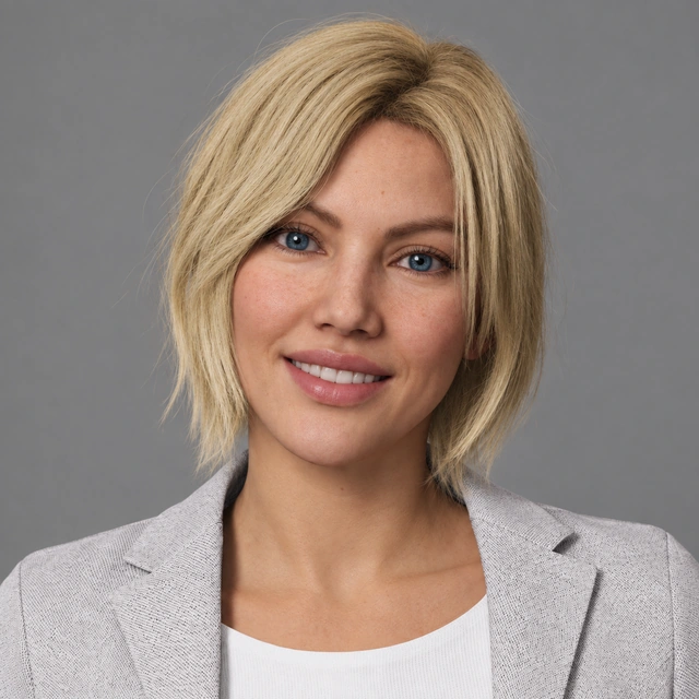 Emma, one of the ten Facelet AI avatar characters