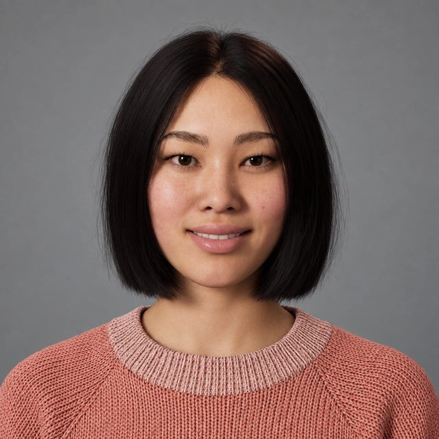 Jinju, one of the ten Facelet AI avatar characters